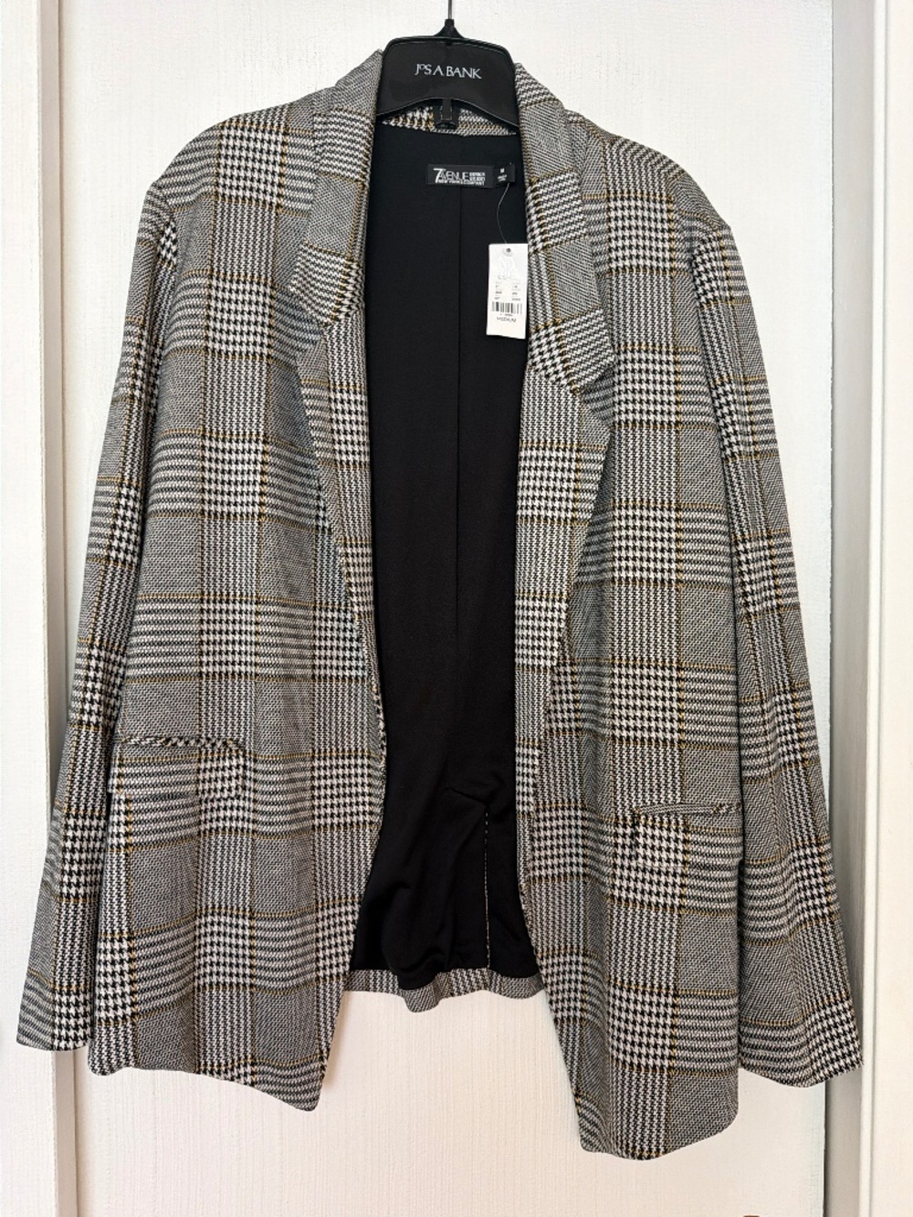 New York & Company Plaid Blazer – Size Medium – NWT